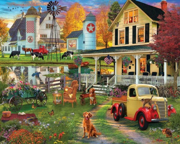 Country Retreat puzzel - Afbeelding 2