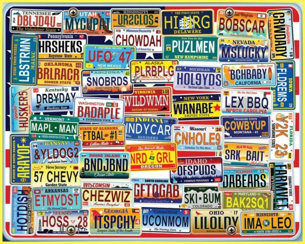 Vanity Plates puzzel - Afbeelding 2