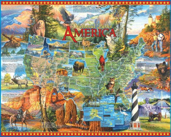 National Parks puzzel - Afbeelding 2