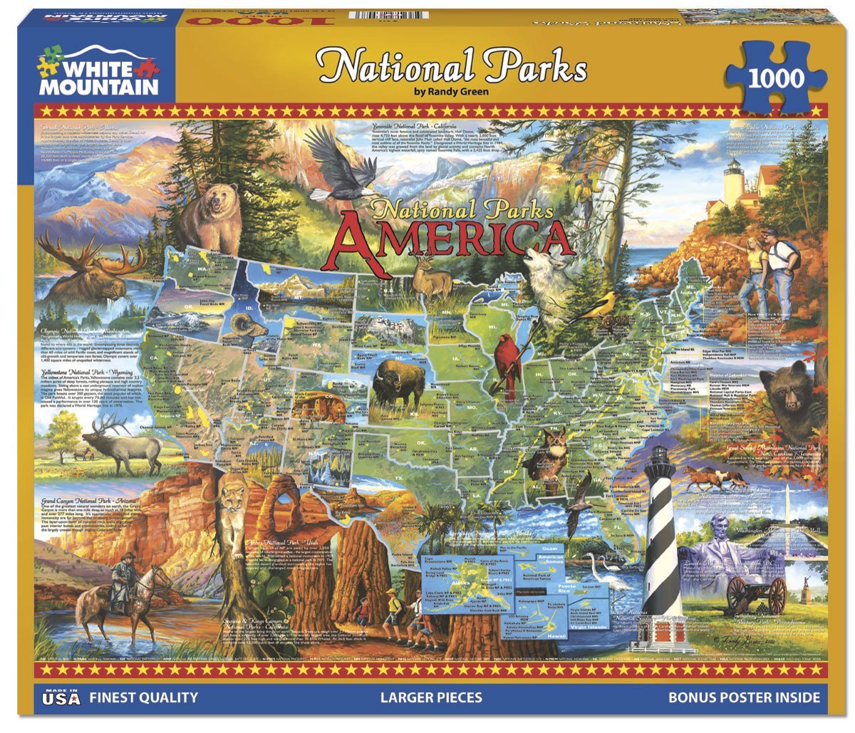 National Parks puzzel
