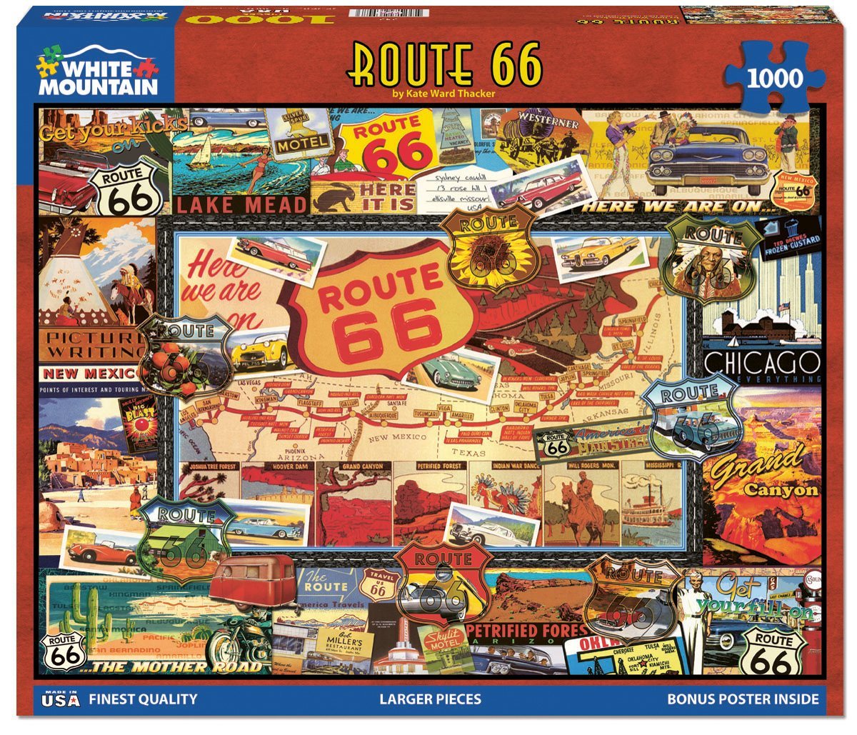 Route 66 puzzel