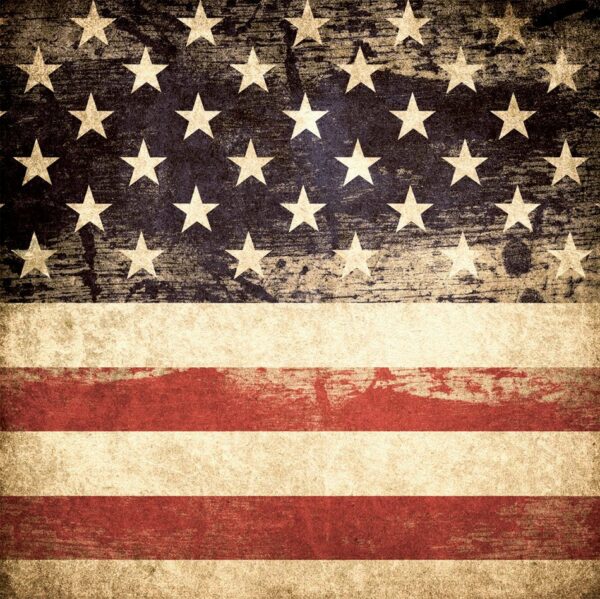 Onderzetters Amerikaanse Vlag - Set van 6 stuks - Afbeelding 2