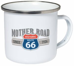 Mok - emaille - Route 66 - Mother Road