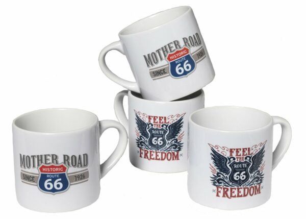 Mok - keramiek - Route 66 - Freedom - Afbeelding 2