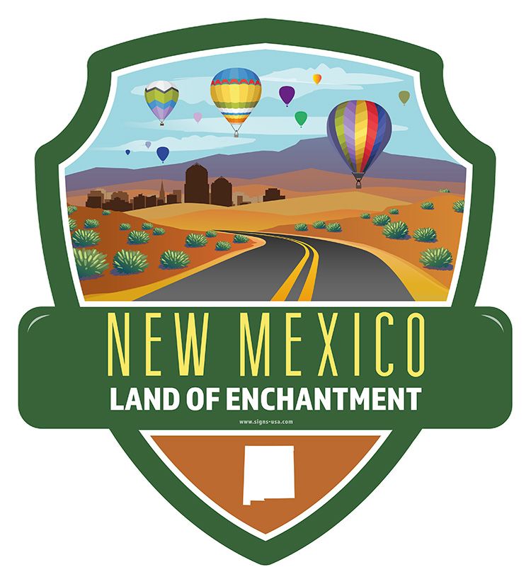 Landmarks state NEW MEXICO