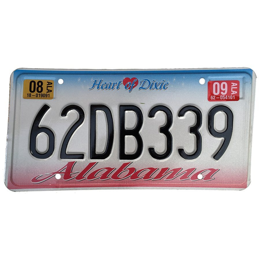 Alabama - Red, White & Blue
