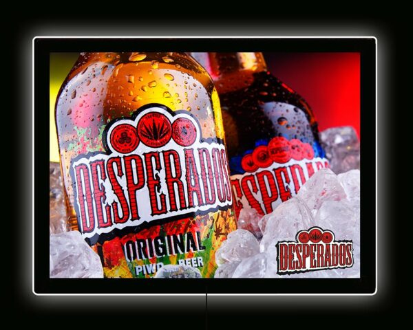 Backlight - Desperado bottles