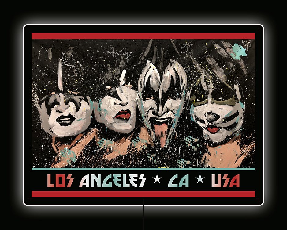 Backlight - KISS - Anaheim - Artwork