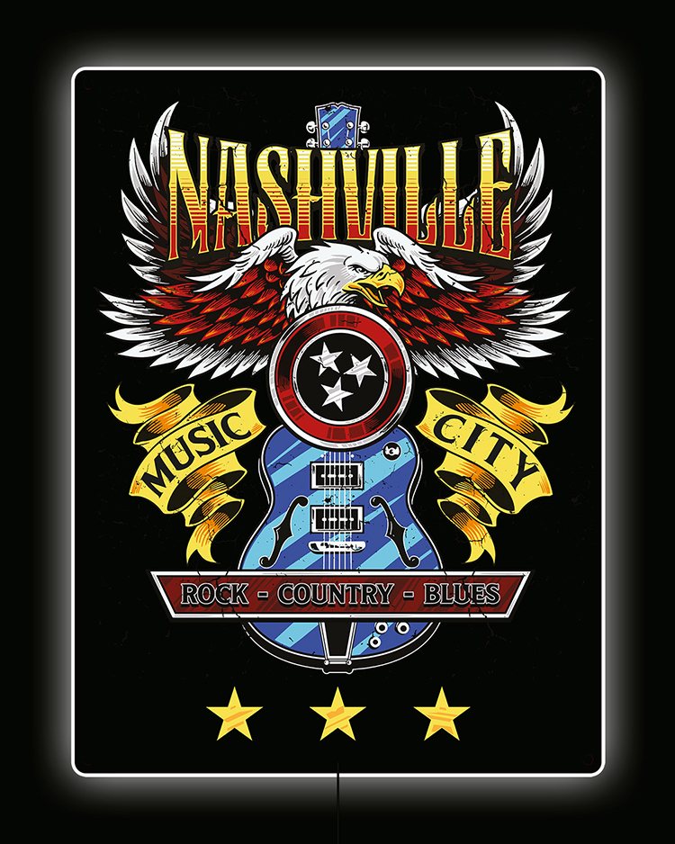 Backlight - Nashville Music City