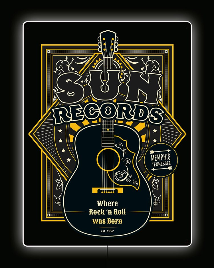 Backlight - Sun Records Guitar