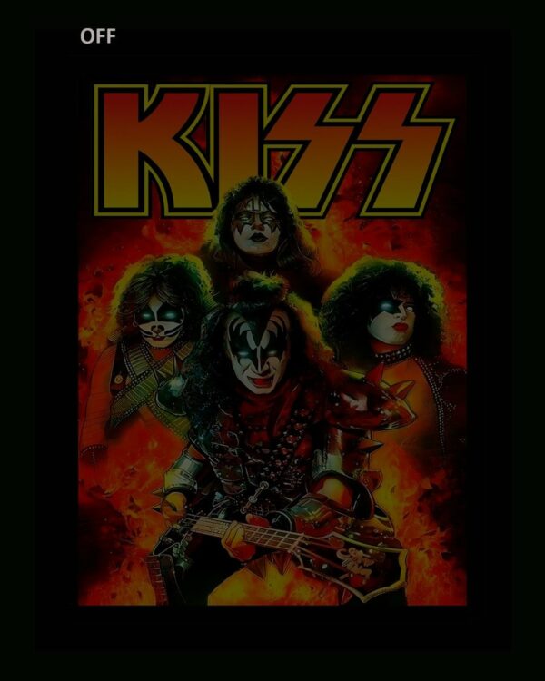 Backlight - Kiss - Fire - Afbeelding 2