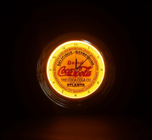 Klok - Coca Cola - Neon LED - Afbeelding 2