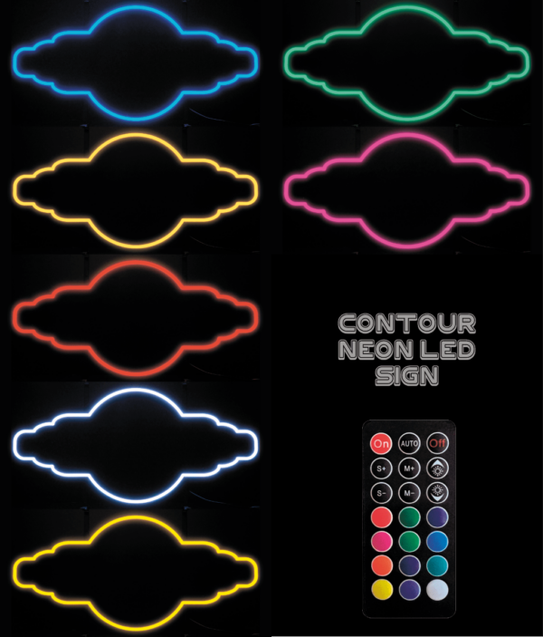 Contour Neon LED - Bulls Eye - Afbeelding 5