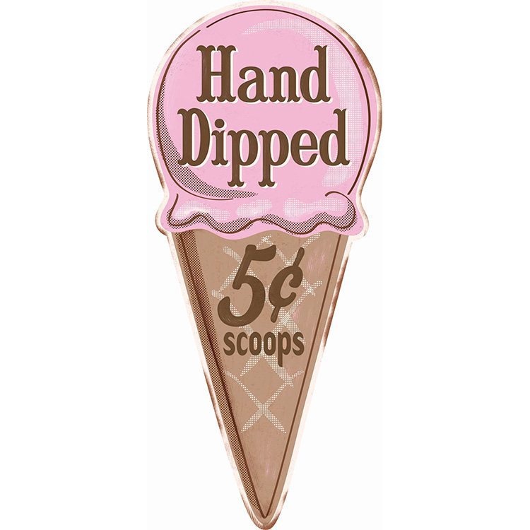 Ice-Cream Hand Dipped