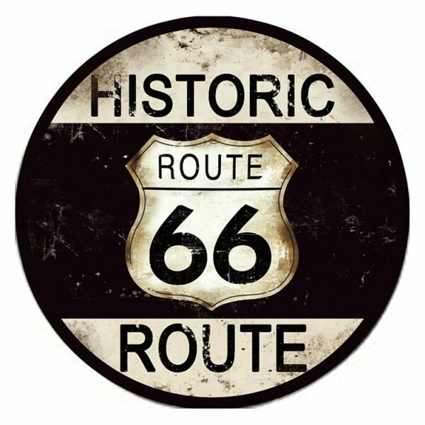 Onderzetters Route 66 - Set van 4 stuks - Afbeelding 7