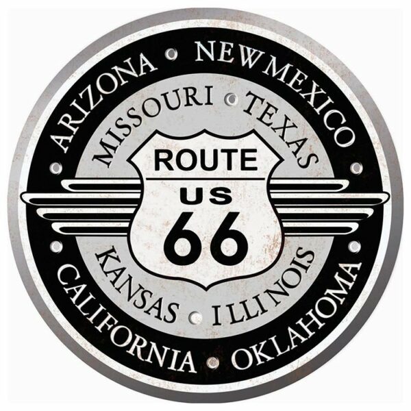 States of Route 66 - rond 35 cm