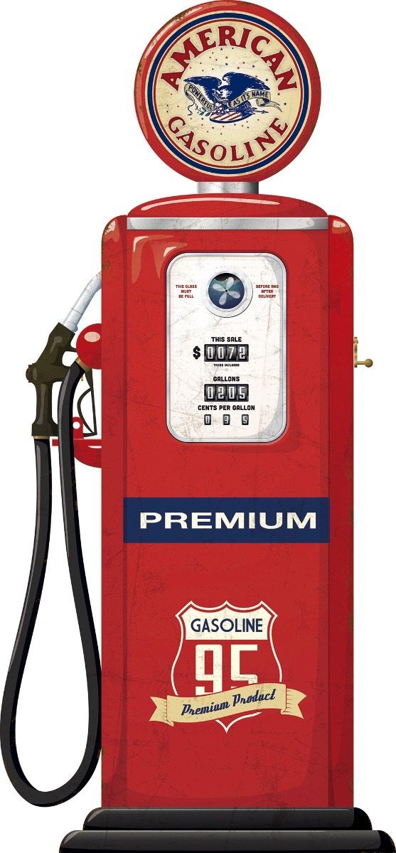 American Gasoline Pump