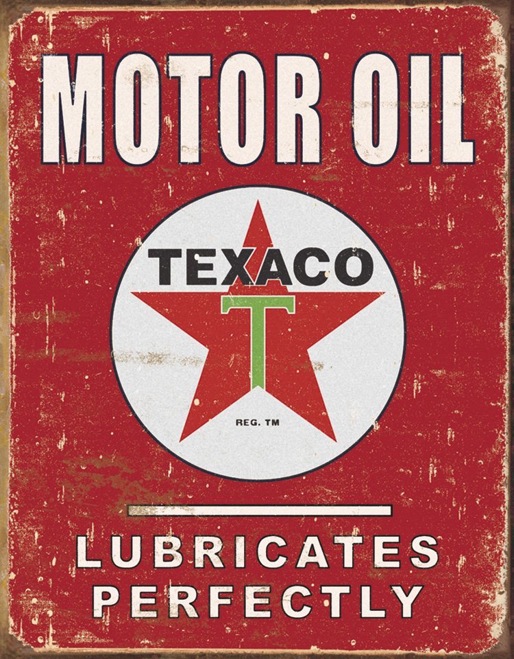 Texaco Red - Lubricates Perfectly