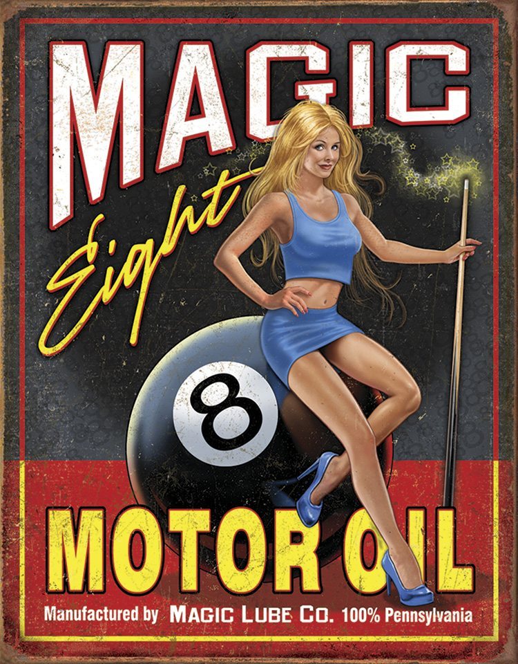 Magic Eight Motor Oil