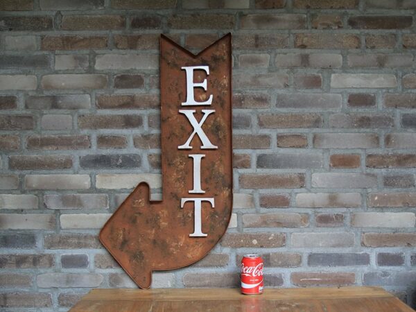 EXIT Arrow - Rust - Left - Afbeelding 2