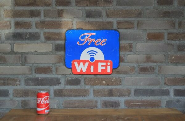 Free Wifi - Blue-Red - Afbeelding 2
