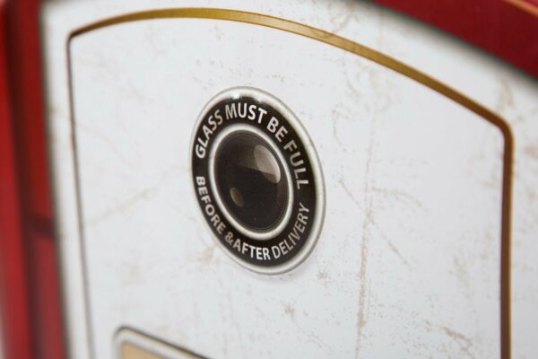 Gaspump - beige/red - Afbeelding 2