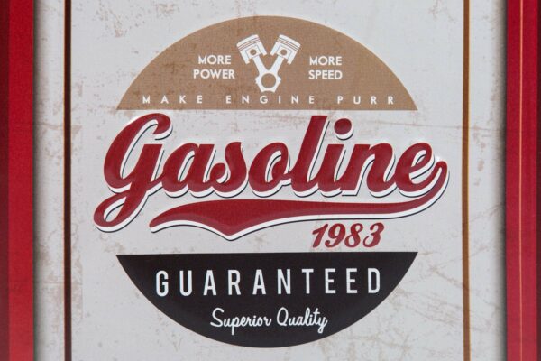 Gaspump - beige/red - Afbeelding 3