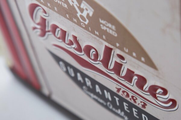 Gaspump - beige/red - Afbeelding 4