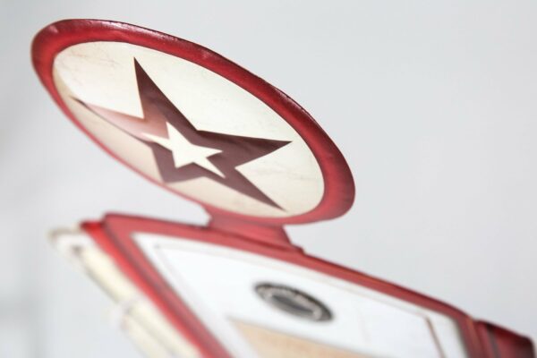 Gaspump - beige/red - Afbeelding 5