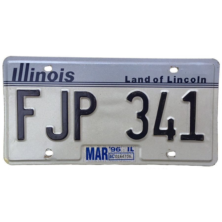Illinois - Lincoln Blue & White