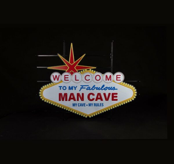Welcome to my Fabulous Man Cave - Neon LED - Afbeelding 2
