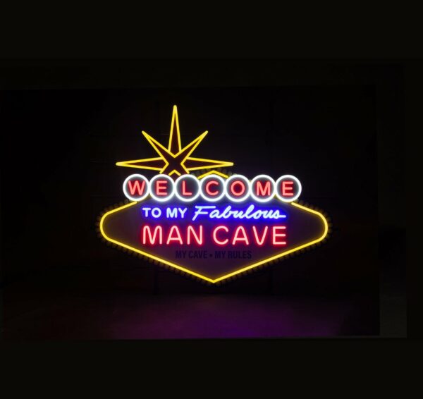 Welcome to my Fabulous Man Cave - Neon LED