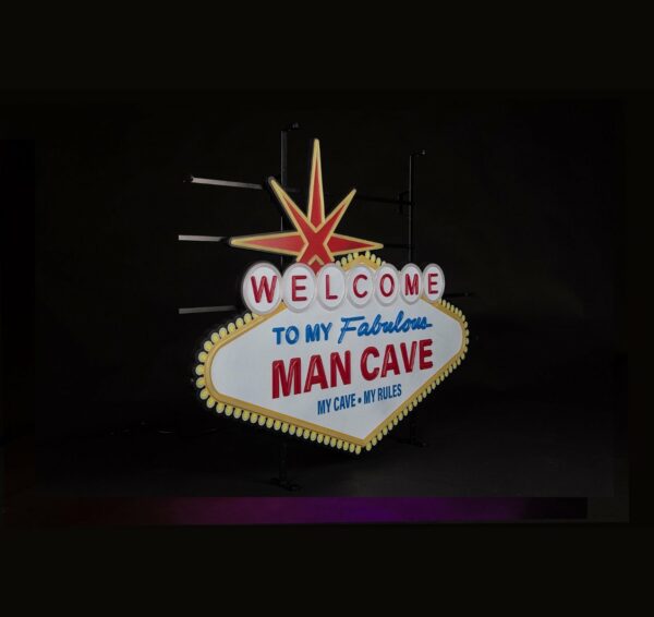 Welcome to my Fabulous Man Cave - Neon LED - Afbeelding 5