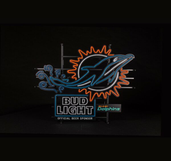 Miami Dolphins - Neon LED - Afbeelding 2