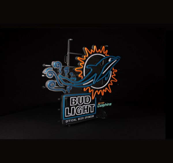 Miami Dolphins - Neon LED - Afbeelding 5