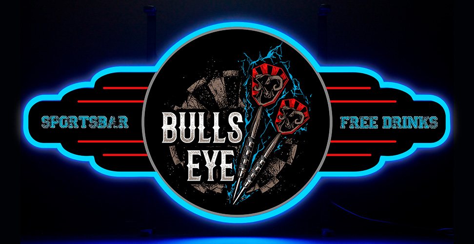 Contour Neon LED - Bulls Eye