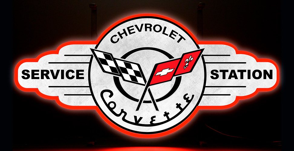 Contour Neon LED - Corvette
