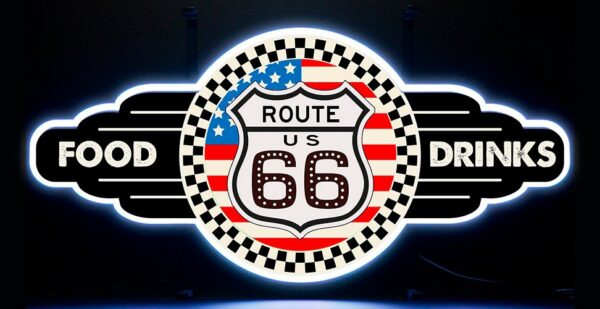 Contour Neon LED - Route 66 - Racing - Afbeelding 4