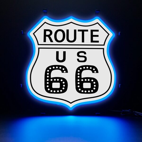 Contour Neon LED - Route 66 white - Afbeelding 4