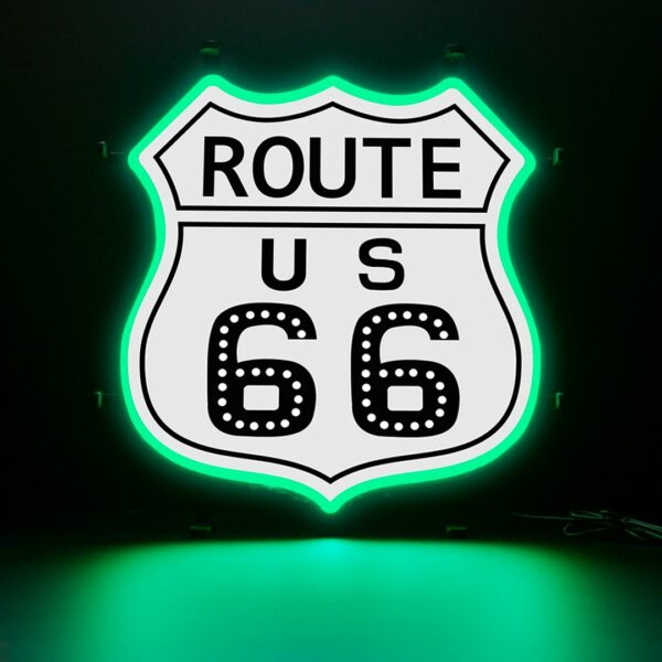 Contour Neon LED - Route 66 white - Afbeelding 3