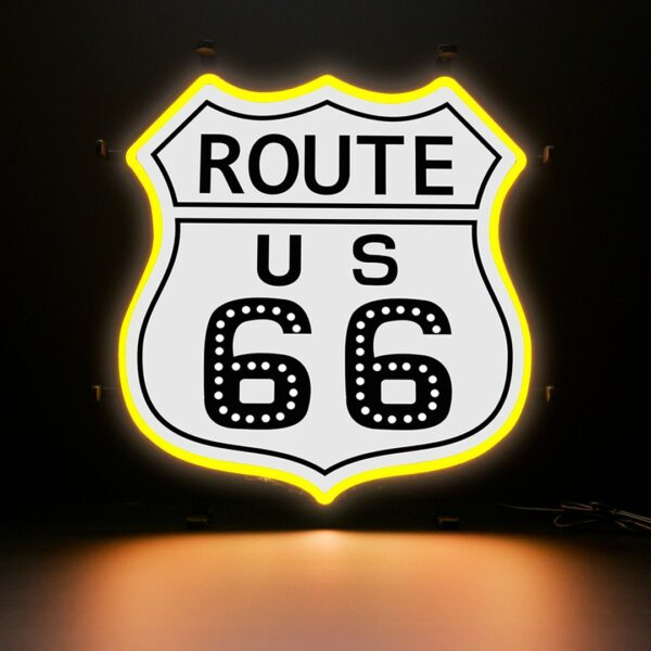 Contour Neon LED - Route 66 white - Afbeelding 2