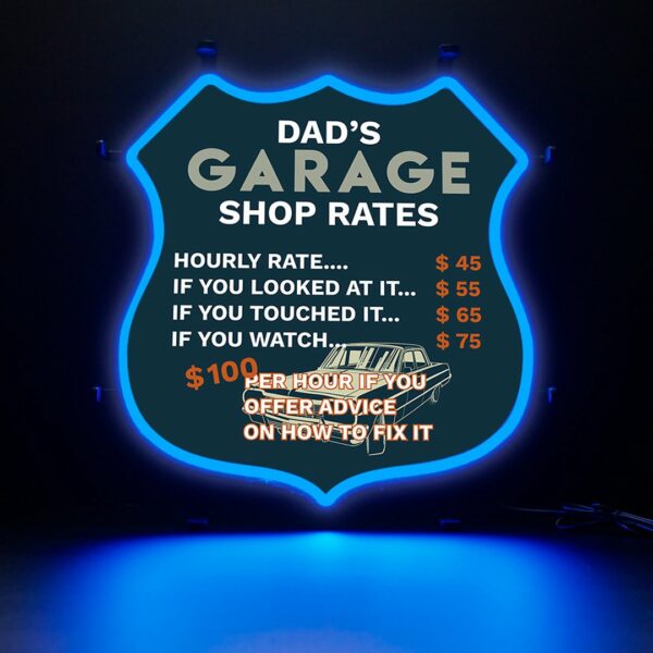 Contour Neon LED - Garage shop rates - Afbeelding 3