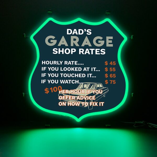 Contour Neon LED - Garage shop rates - Afbeelding 2