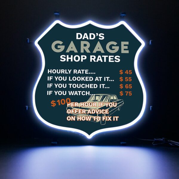 Contour Neon LED - Garage shop rates - Afbeelding 4