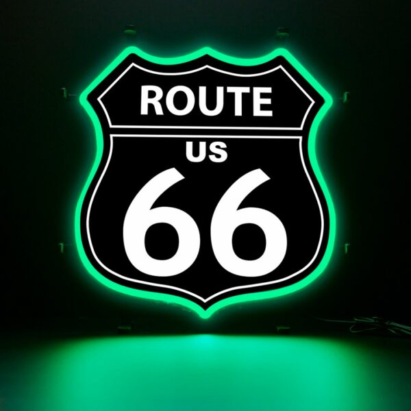 Contour Neon LED - Route 66 Black - Afbeelding 3