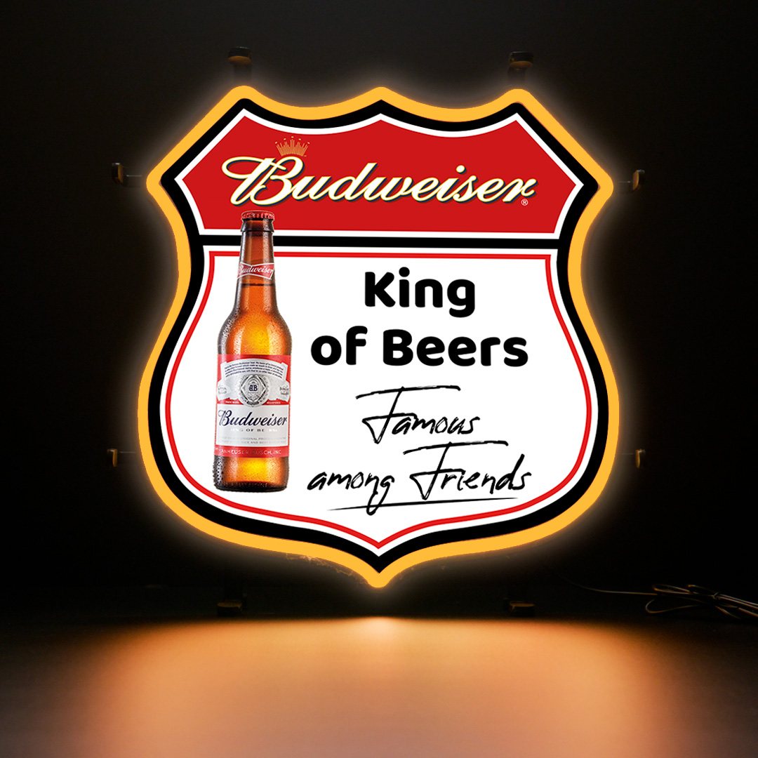 Contour Neon LED - Budweiser King