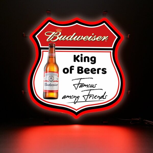Contour Neon LED - Budweiser King - Afbeelding 3