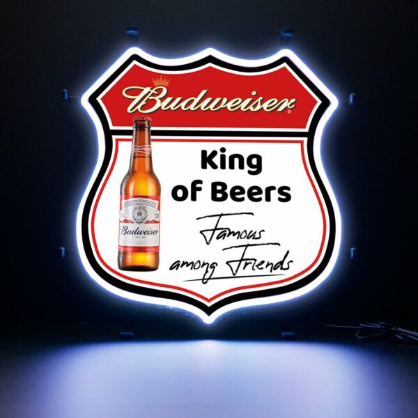 Contour Neon LED - Budweiser King - Afbeelding 4