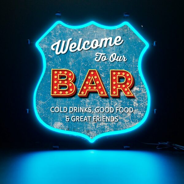 Contour Neon LED - Welcome to our Bar - Afbeelding 2