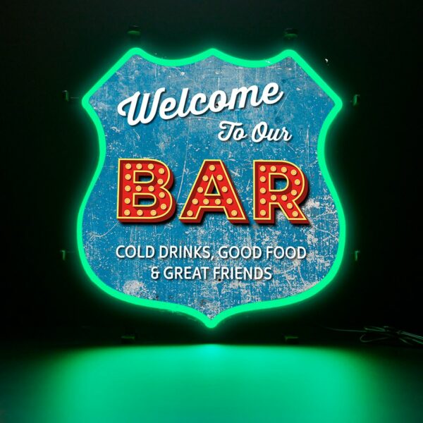 Contour Neon LED - Welcome to our Bar - Afbeelding 4